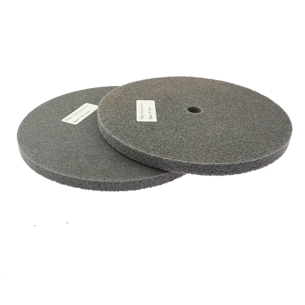 500 pieces 6"x1/2" Nylon Unitized Polishing Buffing Wheel for Stainless Steel Slots Finish