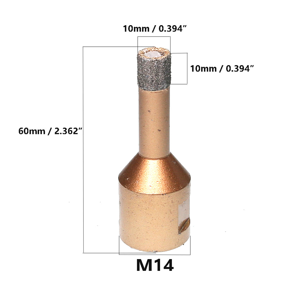 1 piece Vacuum Brazed Diamond Hole Opening Saw Angle Grinder Drilling Core Bit for Stone Mable Granite