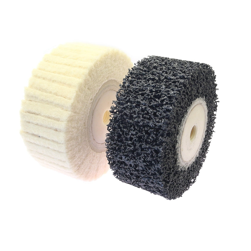 1 piece 4.72x2" M14 Angle Grinder Polishing Wheel Stainless Steel Surface Conditioning Wheel