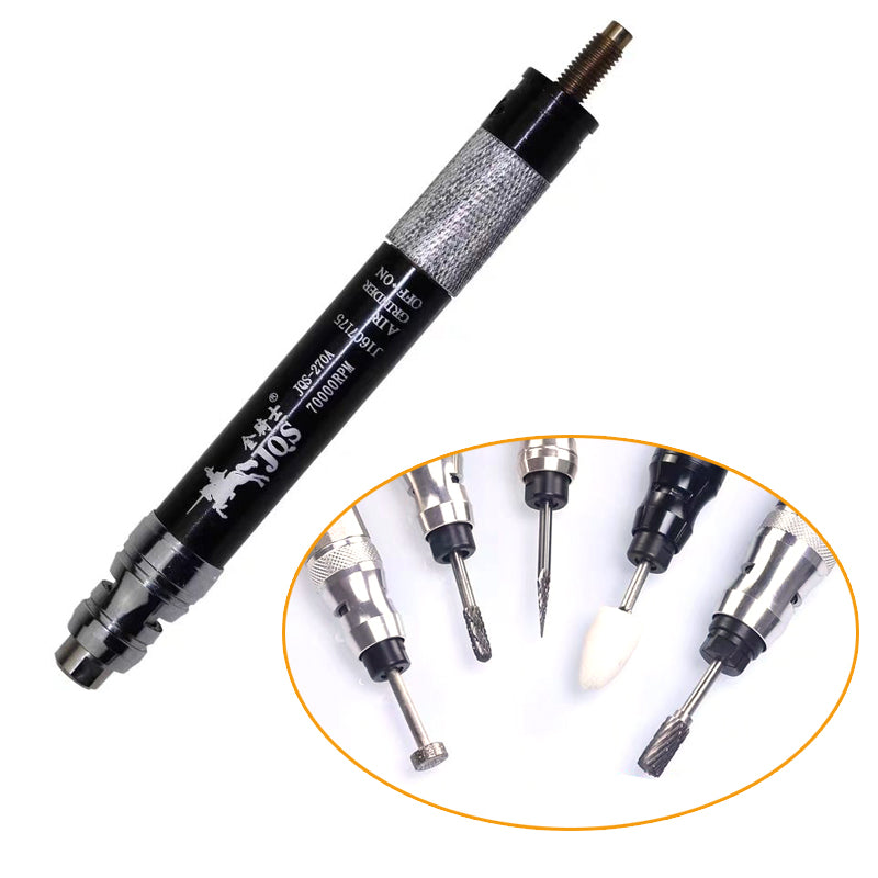 JQS-207A 2.38-3.0mm Pneumatic Die Grinder Air Carving Pen