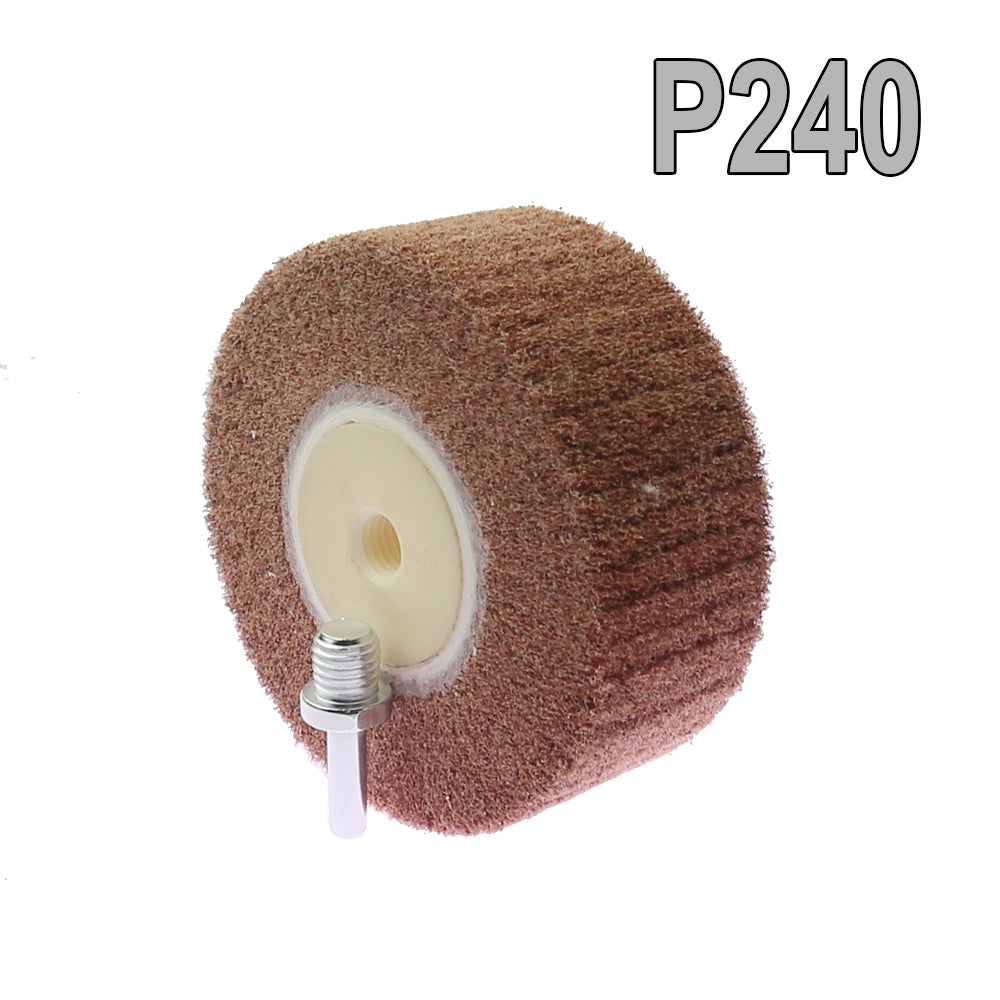 1 piece 4.72x2" M14 Angle Grinder Polishing Wheel Stainless Steel Surface Conditioning Wheel