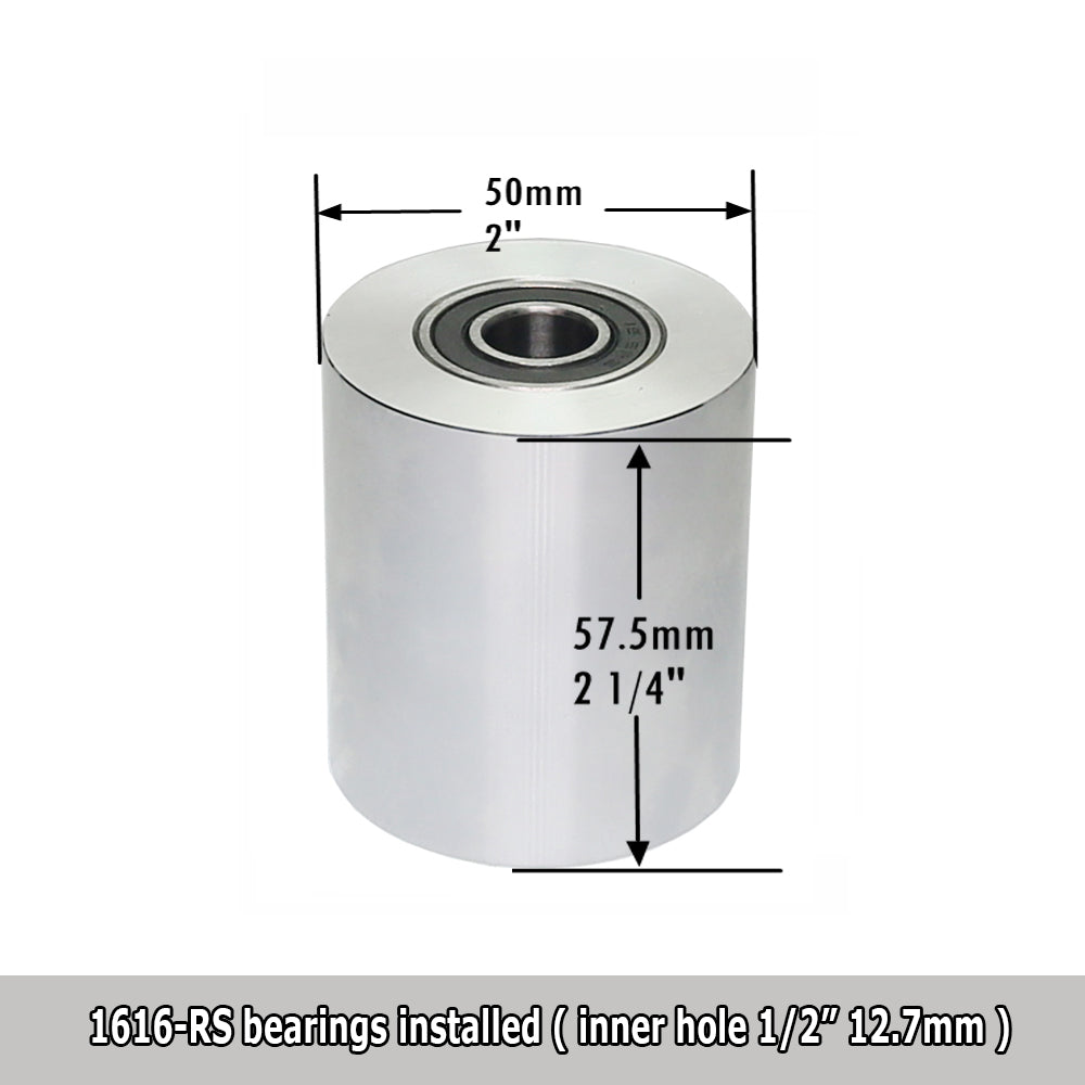 1 piece Fully Aluminum Belt Grinder Drive Wheel / Idler Wheel / Track Wheel