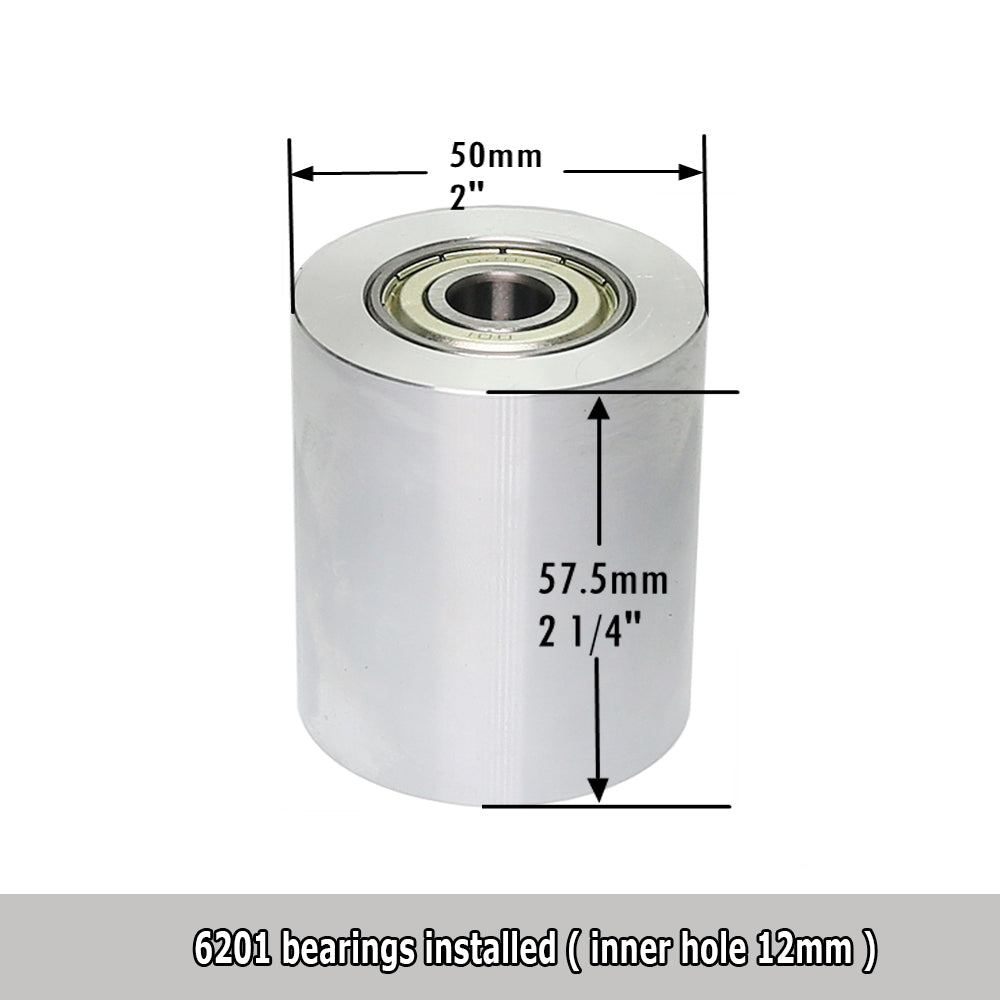 1 piece Fully Aluminum Belt Grinder Drive Wheel / Idler Wheel / Track Wheel