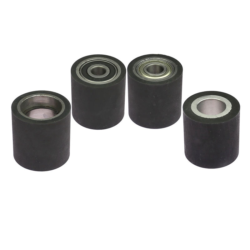 1 piece 2"/50mm x 2"/50mm Solid Rubber Contact Wheel Belt Grinder Part
