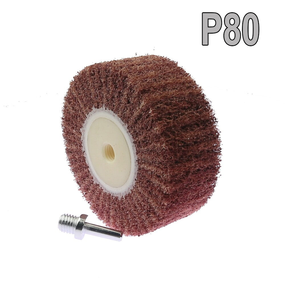1 piece 4.72x2" M14 Angle Grinder Polishing Wheel Stainless Steel Surface Conditioning Wheel