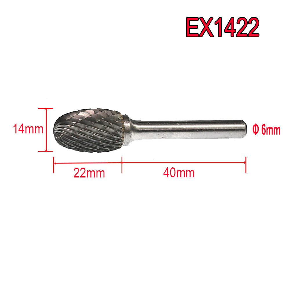 1 piece Carbide Bur HSS Cutter Tungsten Steel Rotary File for Metal Wood Deburring Finishing Cleaning