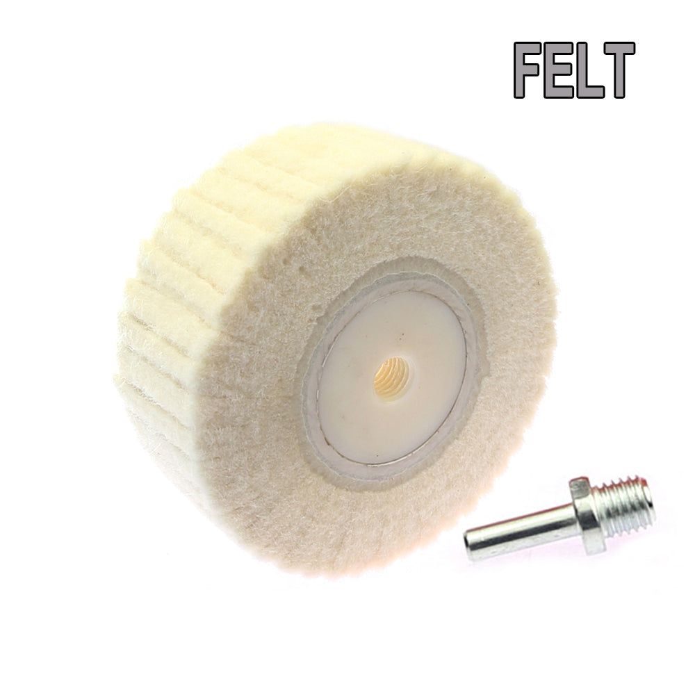 1 piece 4.72x2" M14 Angle Grinder Polishing Wheel Stainless Steel Surface Conditioning Wheel