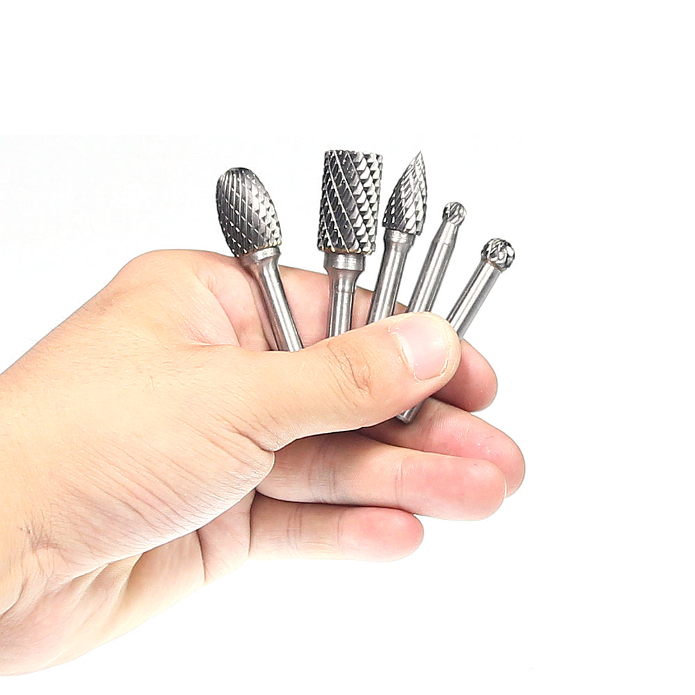 1 piece Carbide Bur HSS Cutter Tungsten Steel Rotary File for Metal Wood Deburring Finishing Cleaning