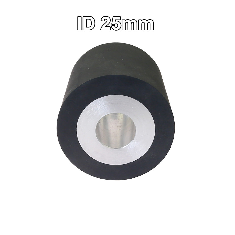 1 piece 1 piece 3"/4"x3" Rubber Contact Wheel 100/75x75mm Belt Grinder Backstand Idler Wheel