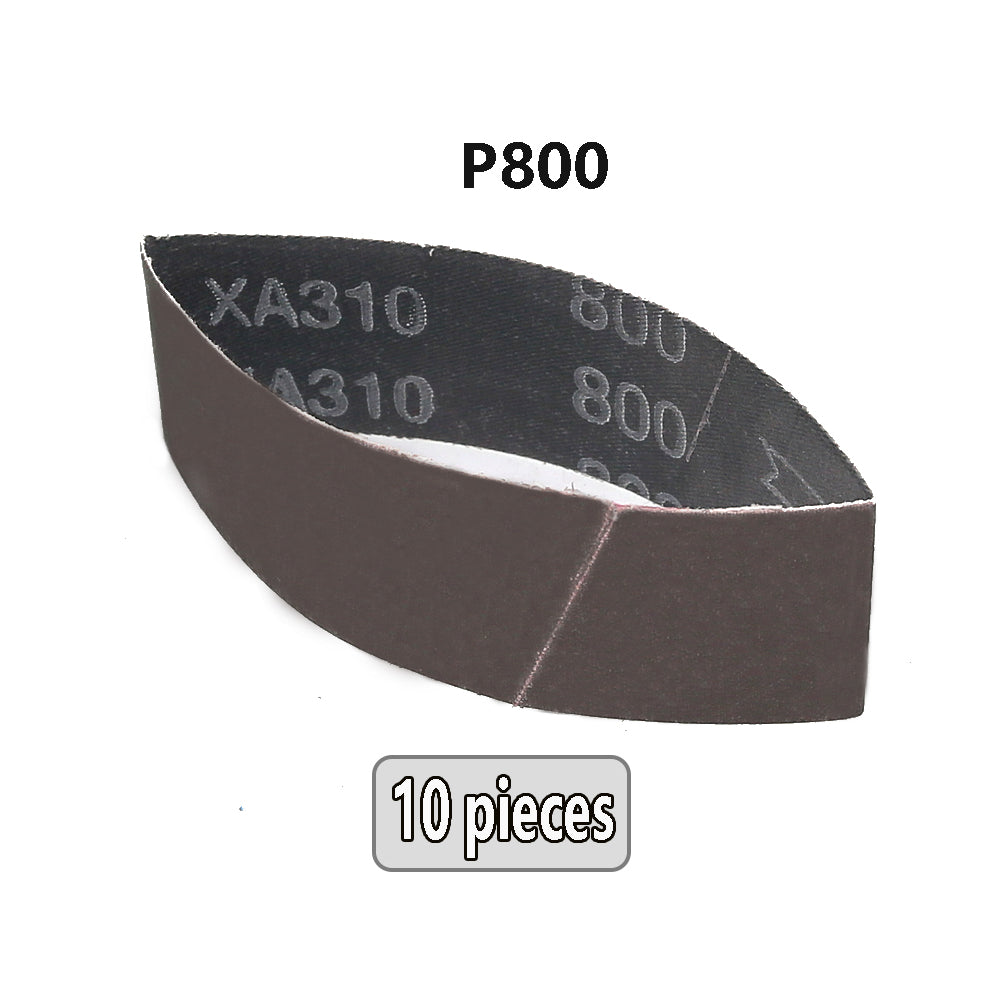 100x40mm M14 Rubber Expander Wheel Angle Grinder Polishing Wheel 321x40mm AO Sanding Belts P60-P800 for Metalworking Woodworking