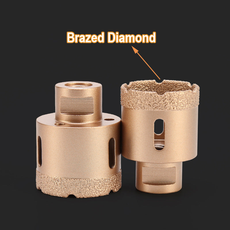 1 piece Vacuum Brazed Diamond Hole Opening Saw Angle Grinder Drilling Core Bit for Stone Mable Granite