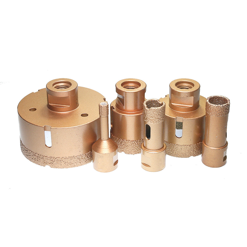 1 piece Vacuum Brazed Diamond Hole Opening Saw Angle Grinder Drilling Core Bit for Stone Mable Granite