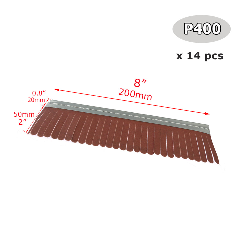 200x220x25.4mm Sanding Cloth Sisal Polishing Wheel Strips Brush 8"x8.66"x1" for Woodworking