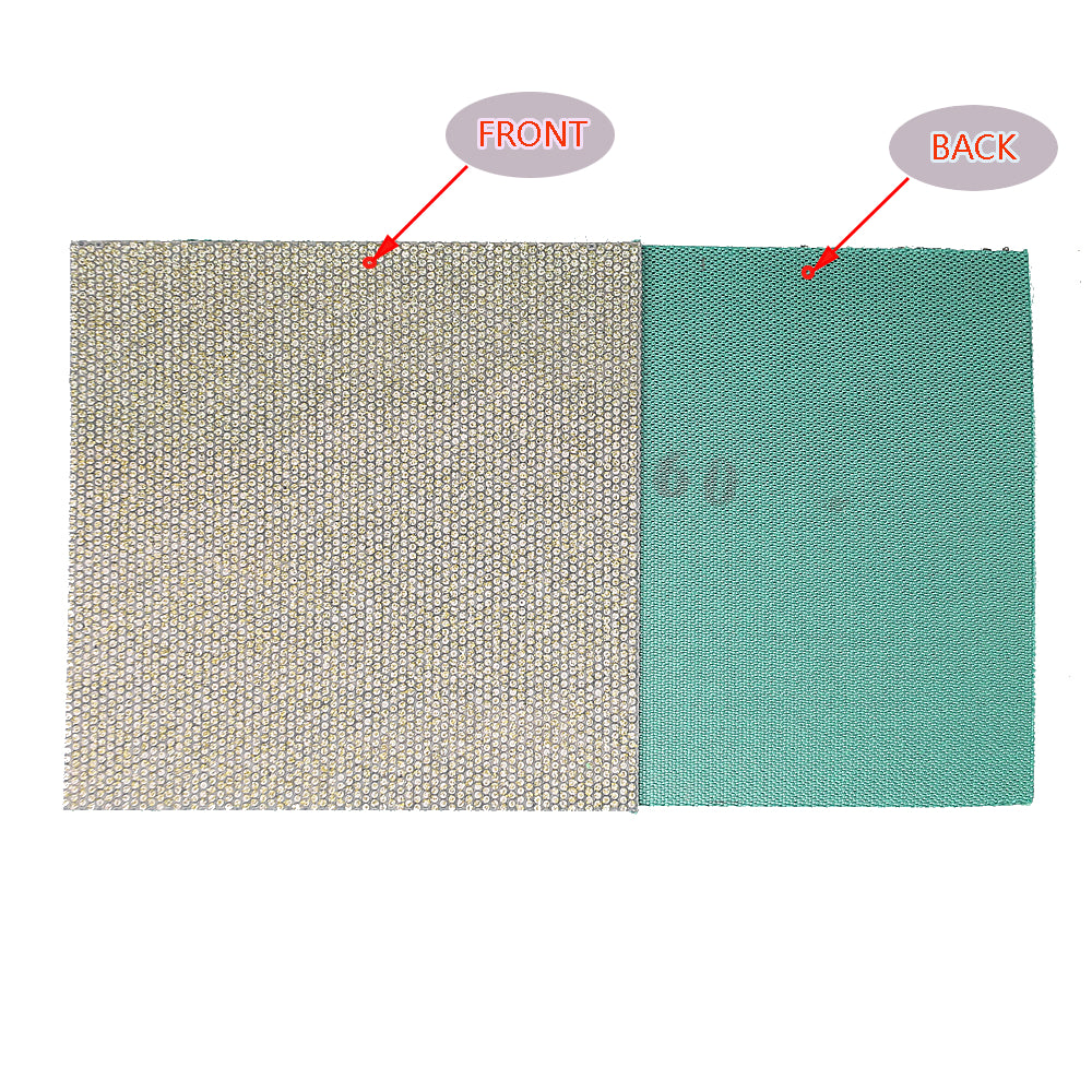 1 piece 4"x4" Electroplated Diamond Sanding Sheet P60 - P1200 Hand Polishing Sandpaper 100x100mm