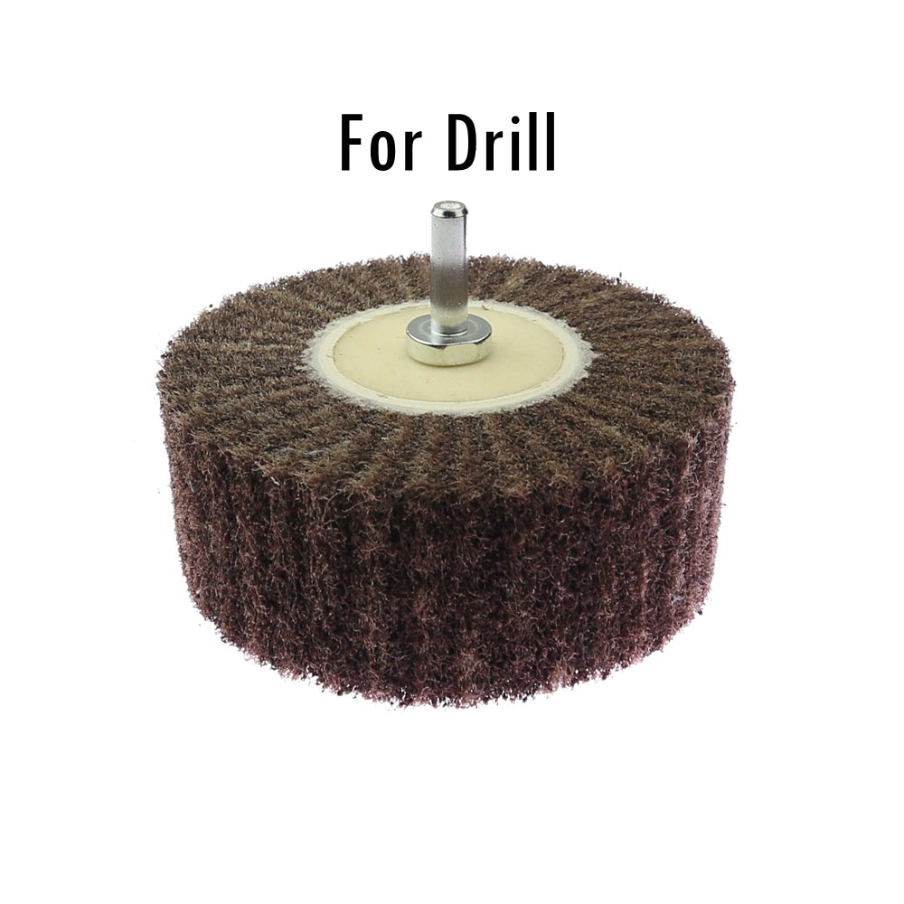 1 piece 4.72x2" M14 Angle Grinder Polishing Wheel Stainless Steel Surface Conditioning Wheel