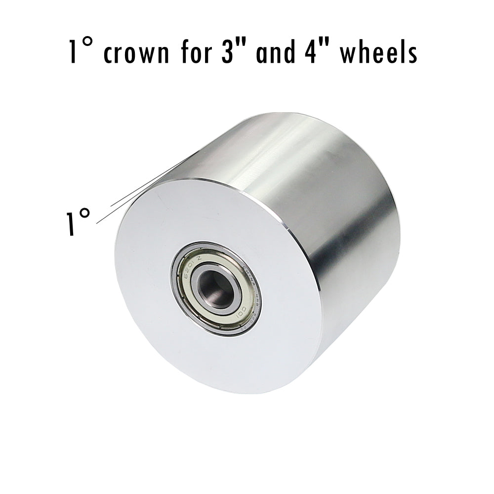 1 piece Fully Aluminum Belt Grinder Drive Wheel / Idler Wheel / Track Wheel