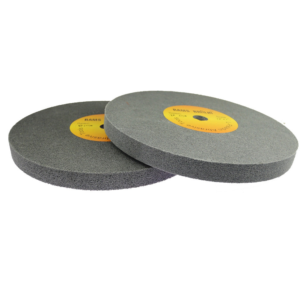 1 piece 12x1"/2" Nylon Fiber Abrasive Unitized Polishing Wheel for Stainless Steel Finish