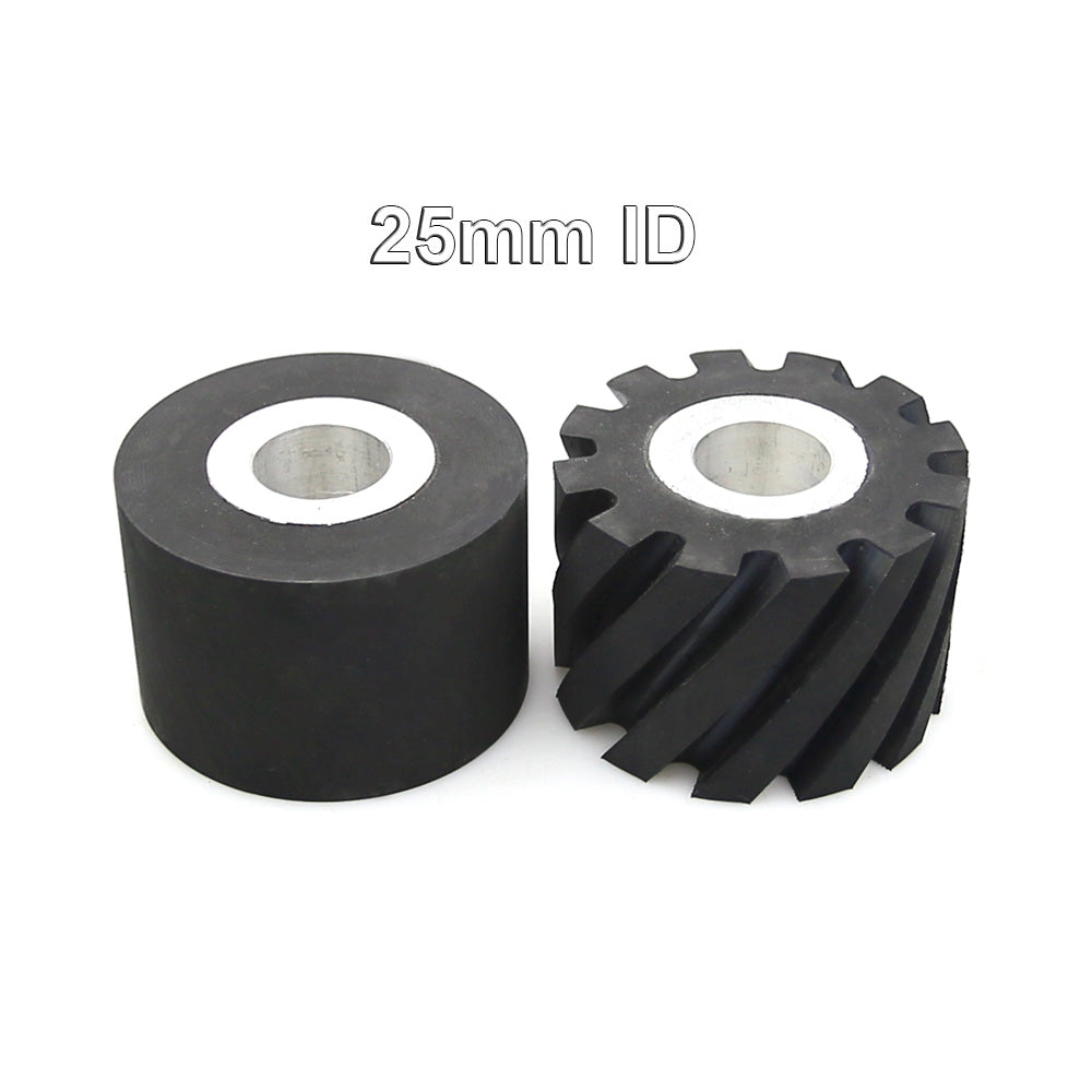 1 piece 75x50mm Rubber Contact Wheel 3x2" Belt Grinder Backstand Idler Wheel