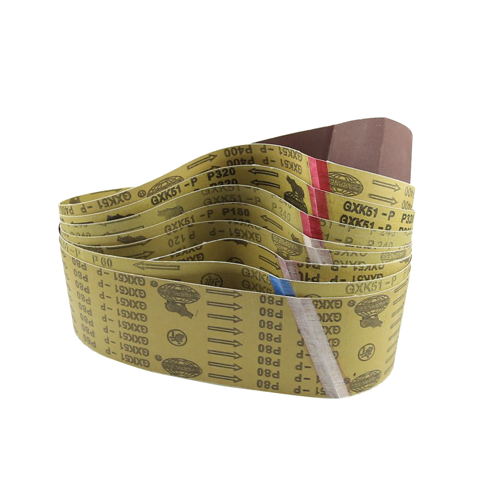 5 pieces 915*100mm Sanding Belts P60 - P800 Abrasive Sanding Screen Band 4" * 36 " for Wood Soft Metal Grinding Polishing