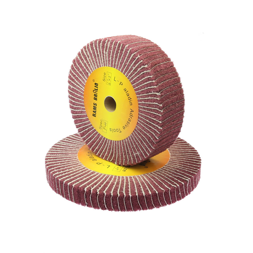 1 piece 100/125/150/200/250/300mm Scotch Brite Mop Polishing Wheel Combi  Non-woven Flap Brush