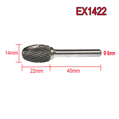 1 piece Carbide Bur HSS Cutter Tungsten Steel Rotary File for Metal Wood Deburring Finishing Cleaning