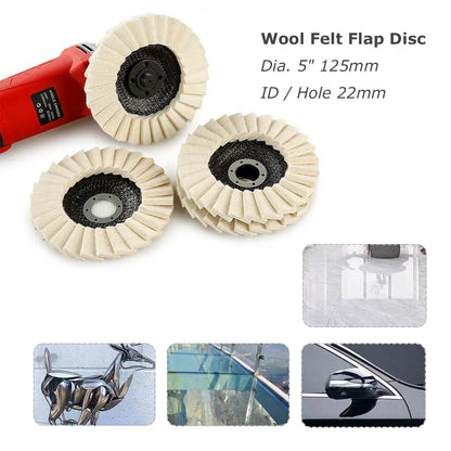 4.5" 5" Angle Grinder Flap Discs Abrasive Grinding Wheels