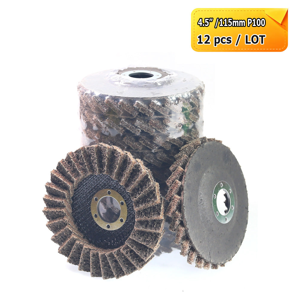 4.5" 5" Angle Grinder Flap Discs Abrasive Grinding Wheels