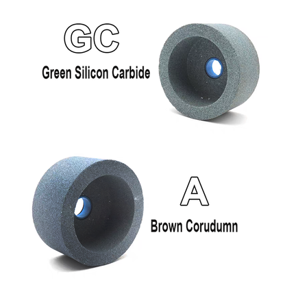 100x50x20mm Cup-Shaped Ceramic Abrasive Wheel Knife Steel Glass Metal Grinding Polishing Wheel