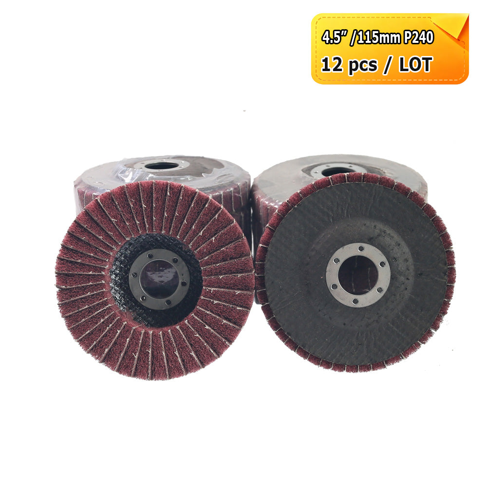 4.5" 5" Angle Grinder Flap Discs Abrasive Grinding Wheels
