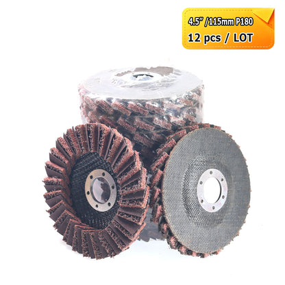 4.5" 5" Angle Grinder Flap Discs Abrasive Grinding Wheels