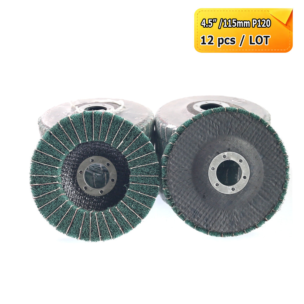 4.5" 5" Angle Grinder Flap Discs Abrasive Grinding Wheels