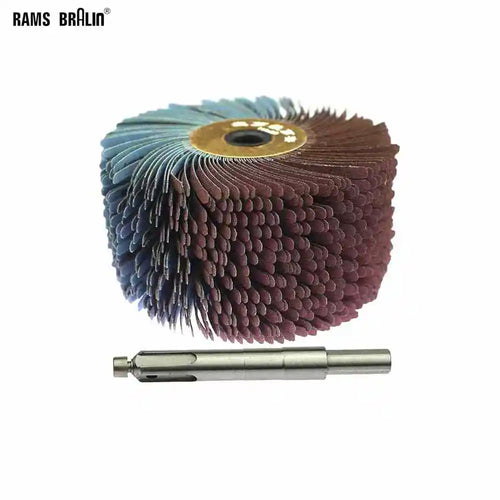 1 piece 118mm Sanding Cloth Wire Polishing Brush Drill Woodworking Grinding Head Wheel