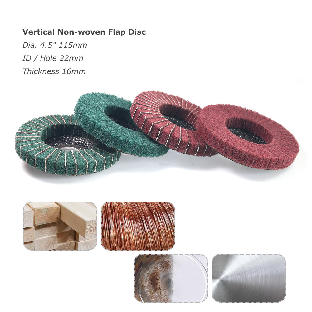 4.5" 5" Angle Grinder Flap Discs Abrasive Grinding Wheels
