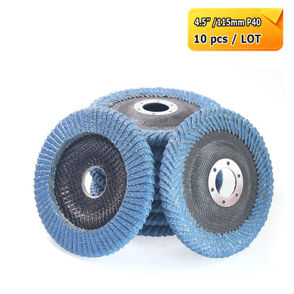 4.5" 5" Angle Grinder Flap Discs Abrasive Grinding Wheels