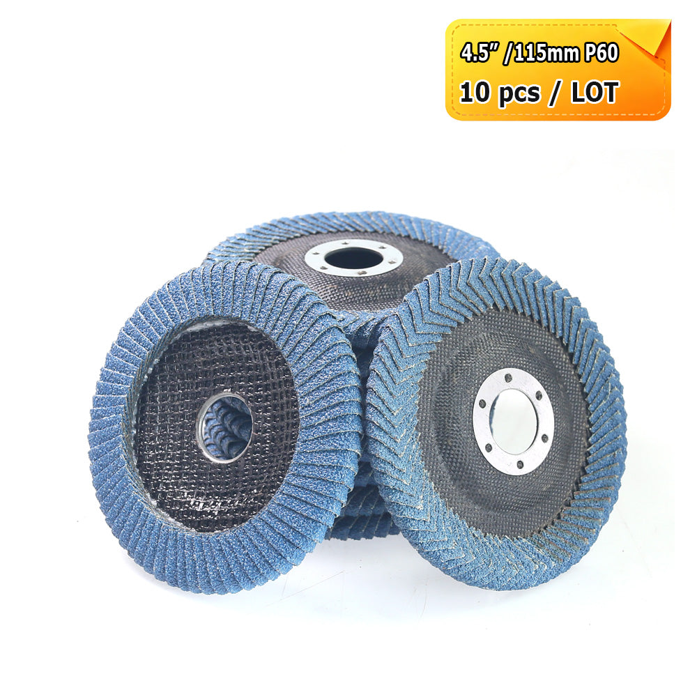 4.5" 5" Angle Grinder Flap Discs Abrasive Grinding Wheels