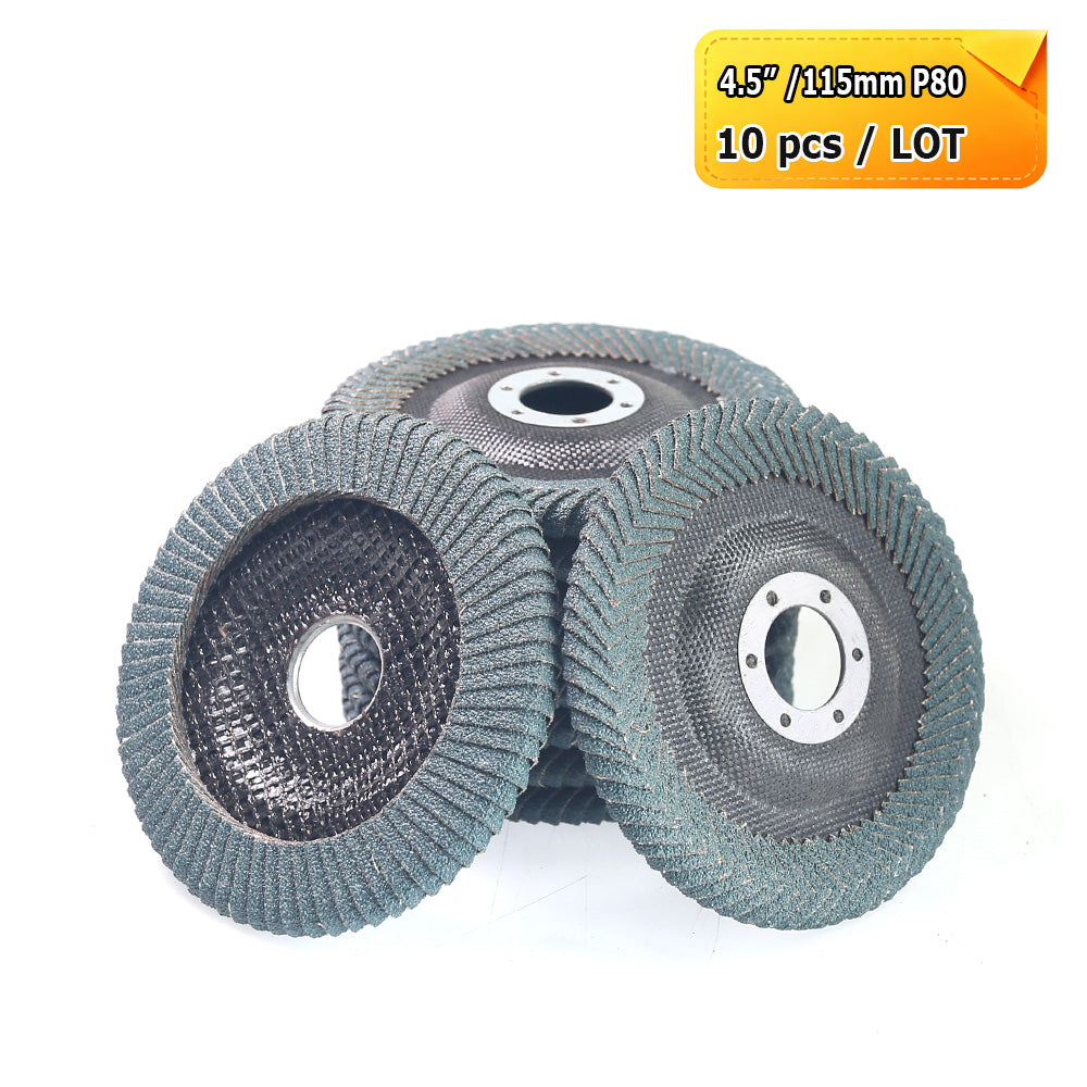 4.5" 5" Angle Grinder Flap Discs Abrasive Grinding Wheels