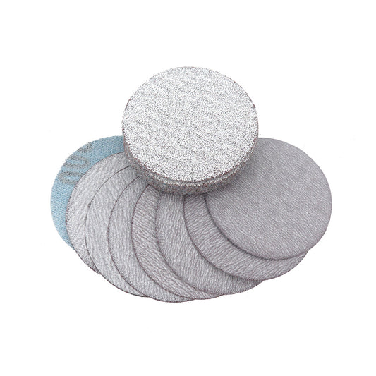 100 pcs 3"/75mm Dry Abrasive Sanding Disc P60 -P1000 Air Sander Tools for Wood Grinding Polishing