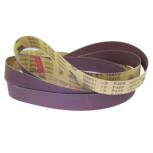 10 pcs 610/915/1220/1600/1829/2000mm A/O Sanding Belt for Metal Polishing Belt Grinder Accessories