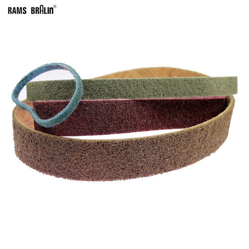1 piece Non-woven Abrasive Sanding Belt Very Coarse to Fine Nylon Polishing Belt